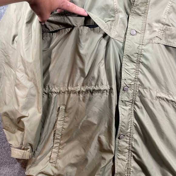 Helly Hansen Packable Wind Jacket Men's XL Green Full Zip Pockets Mesh Nylon - Picture 4 of 10